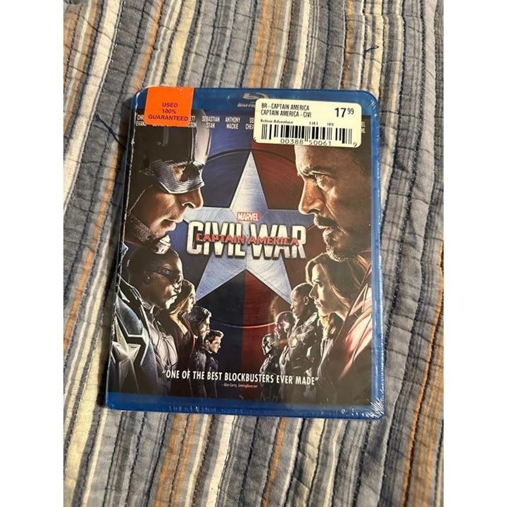Captain America Civil War blu-ray